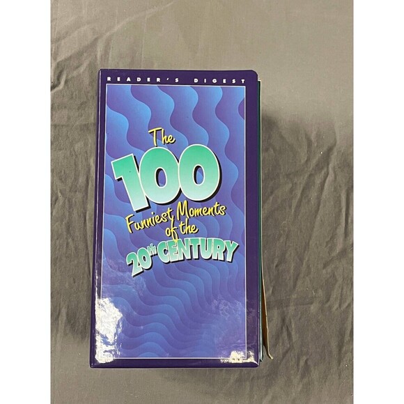 Readers Digest The 100 Funniest Moments Of The 20th Century VHS Box Set New - Picture 1 of 5